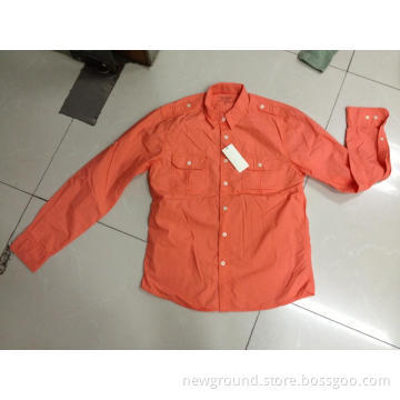 Orange shirts cotton shirts men's shirts